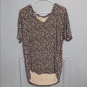 leopard print American Eagle soft and sexy tee